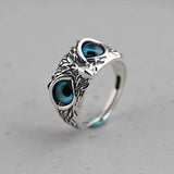 Attractive Silver Plated Owl Ring (Pack of 1)