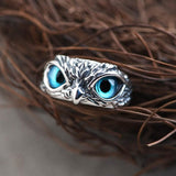 Attractive Silver Plated Owl Ring (Pack of 1)