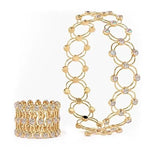 Bracelet Cum Ring Jewellery for Women & Girls