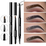 3 In 1 Eye Brows Set For Women Waterproof Brow Pencil + Powder + Brush Pigment Black Brown Eyebrow Kit Makeup 2