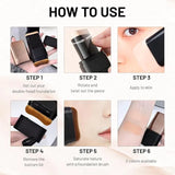 Korean 2 in 1 Glass Skin Foundation Stick
